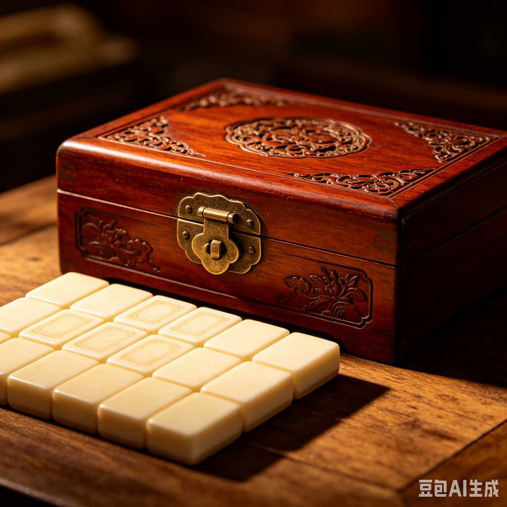 chinese mahjong accessory set