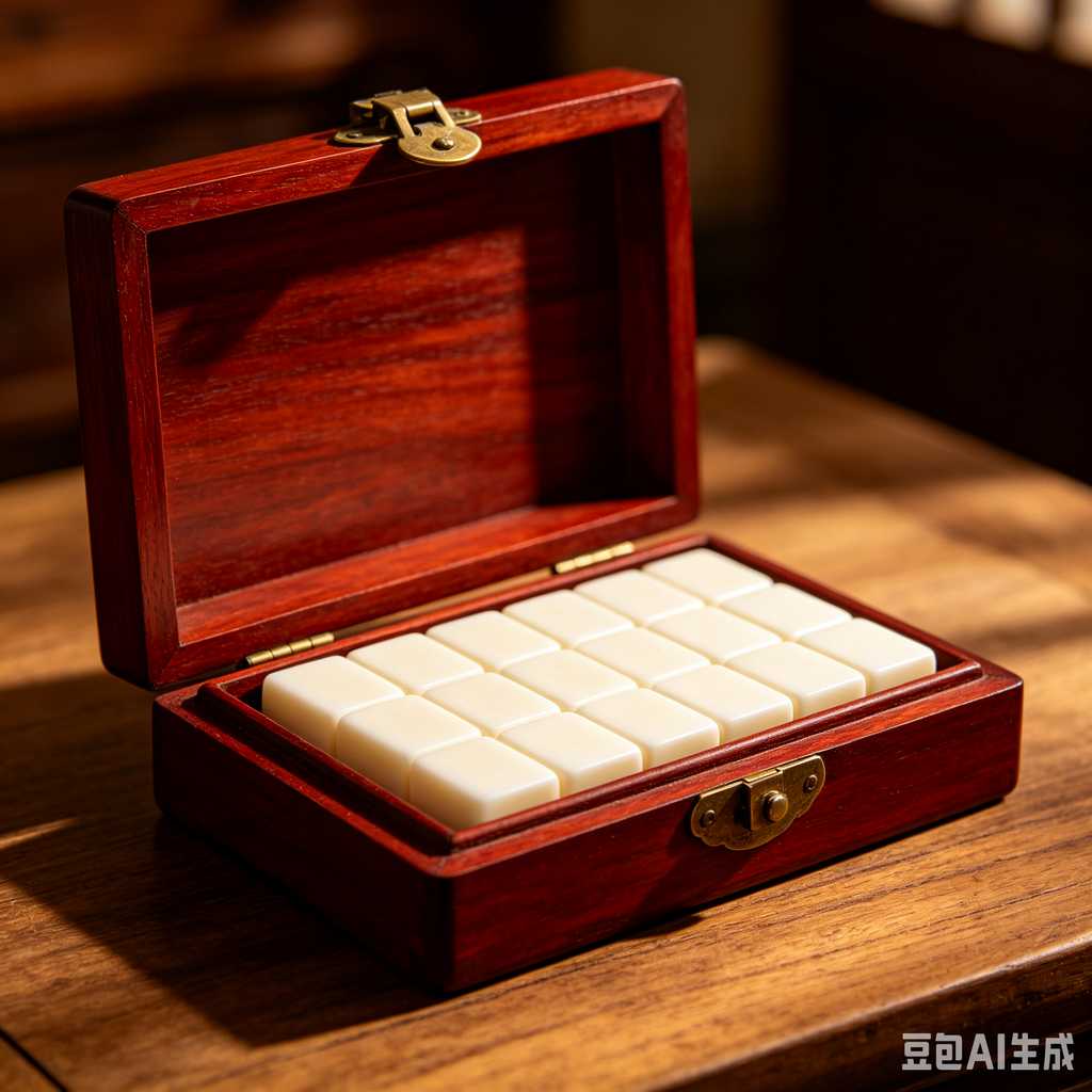 displayable mahjong set