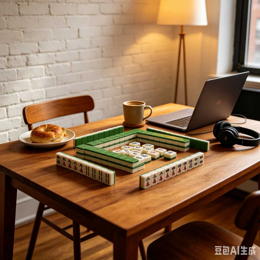 holiday gift mahjong set