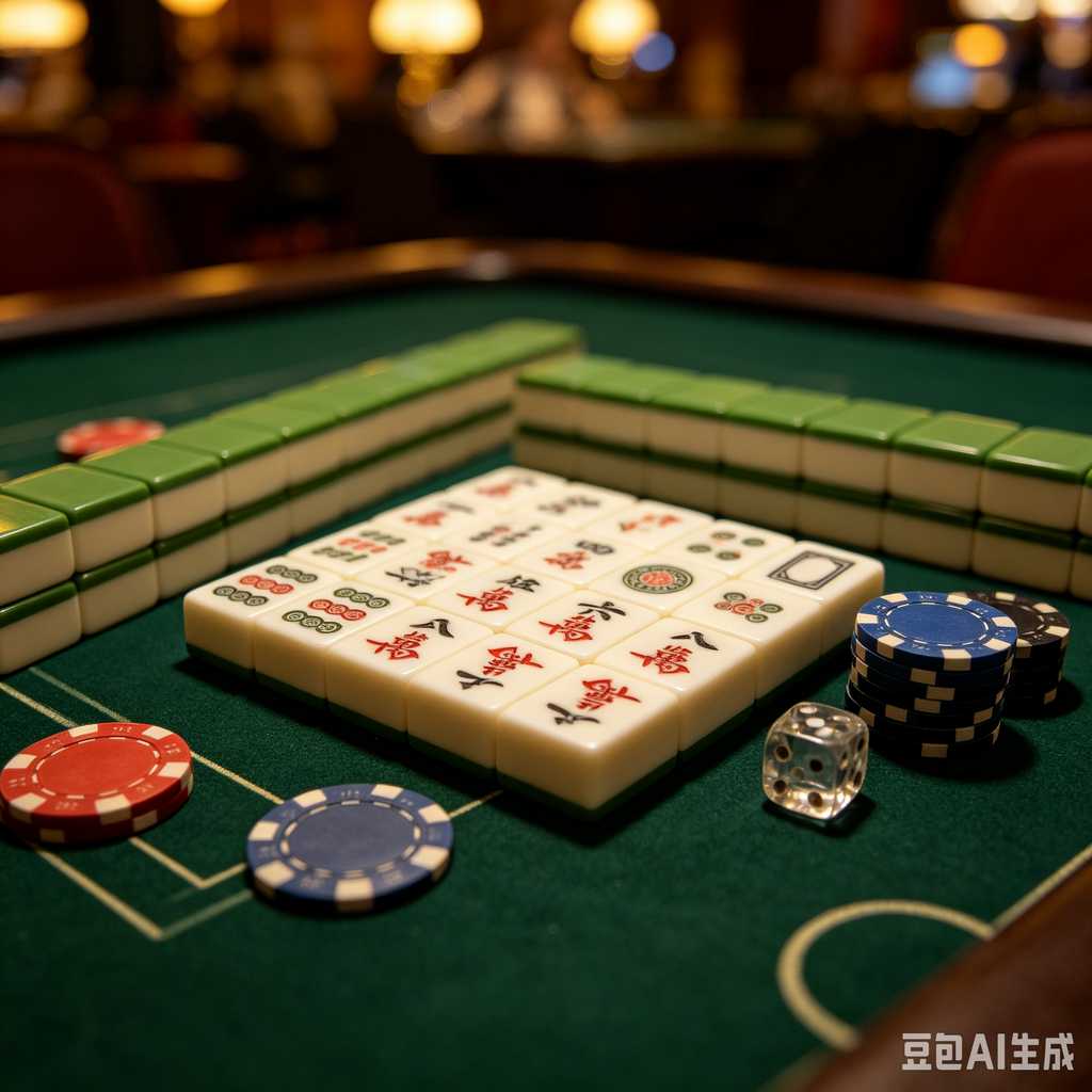 oil painting mahjong set